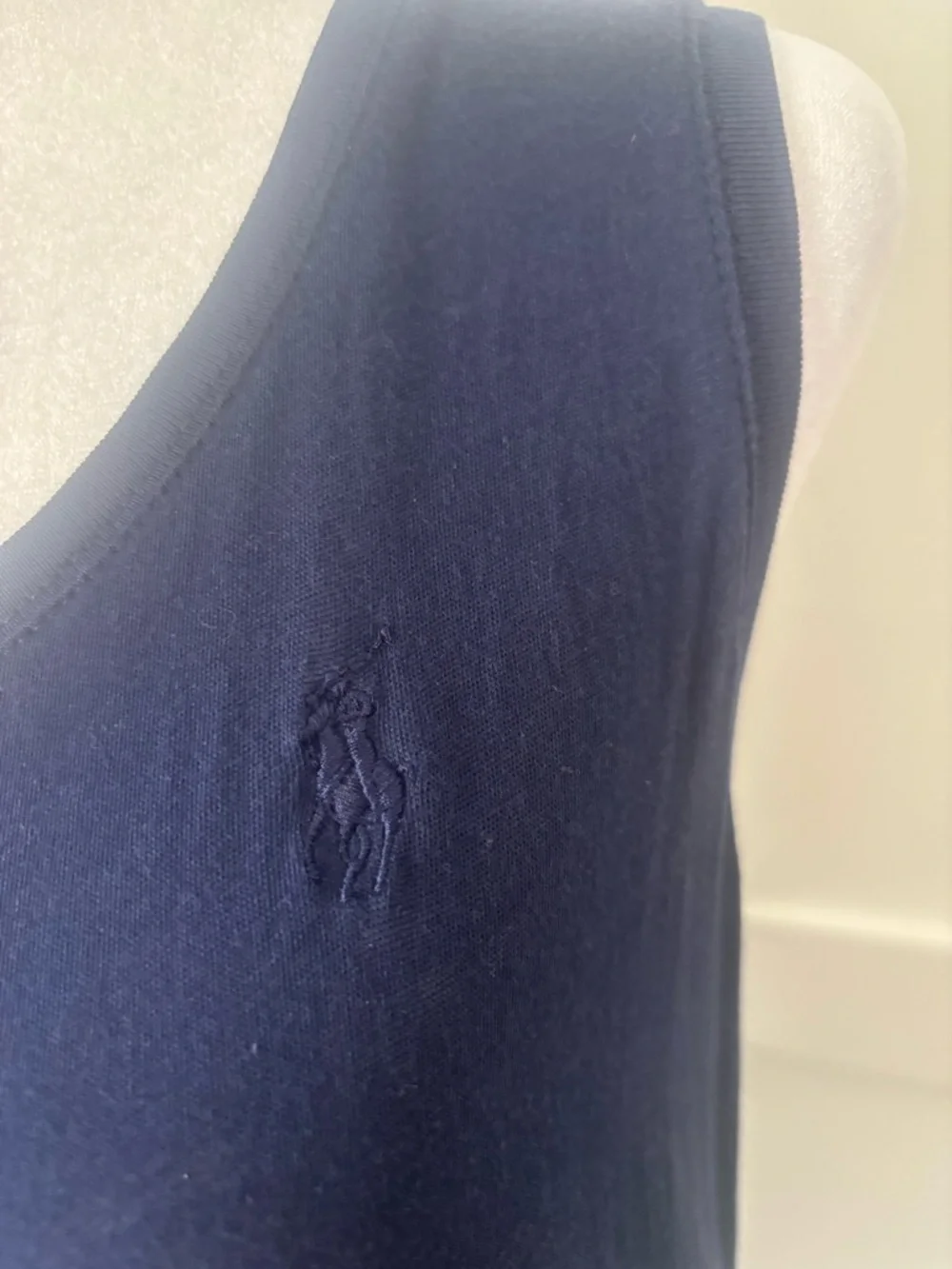 Polo by Ralph Lauren Navy Sleeveless Scoop Neck Tank size medium